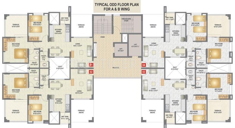 Images for Cluster Plan of Royal Enrich