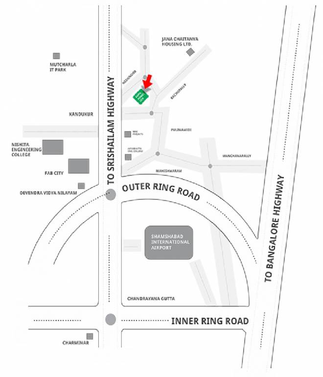 Images for Location Plan of Kapil Nedunoor