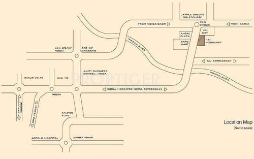 Images for Location Plan of SDS NRI Residency nri-residency Images for Location Plan of SDS NRI Residency