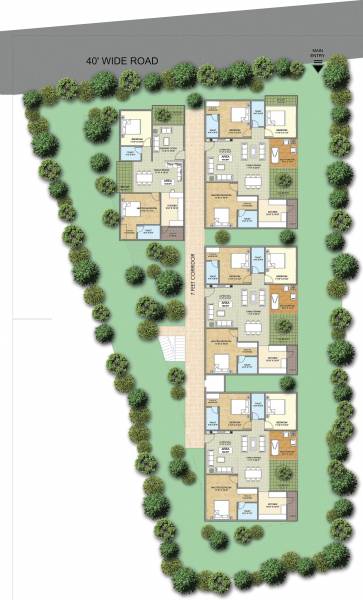 Images for Cluster Plan of Urbansky Panache Images for Cluster Plan of Urbansky Panache