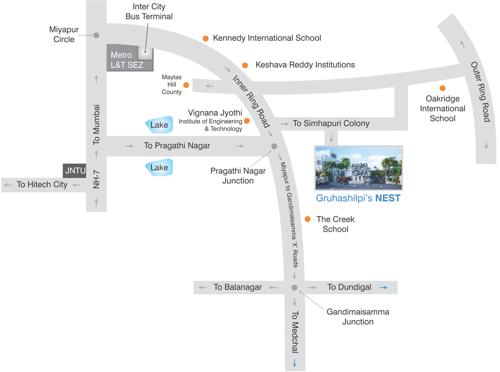  nest Images for Location Plan of Gruhashilpis Nest