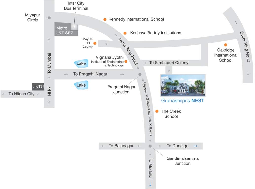  nest Images for Location Plan of Gruhashilpis Nest