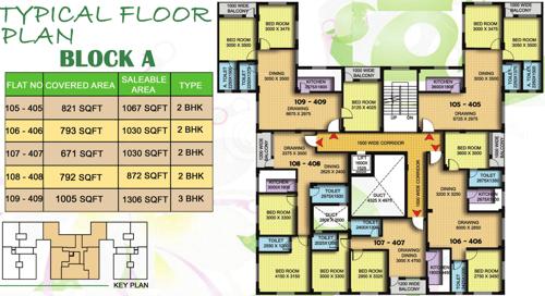  greenview-residency Images for Cluster Plan of Reality Greenview Residency