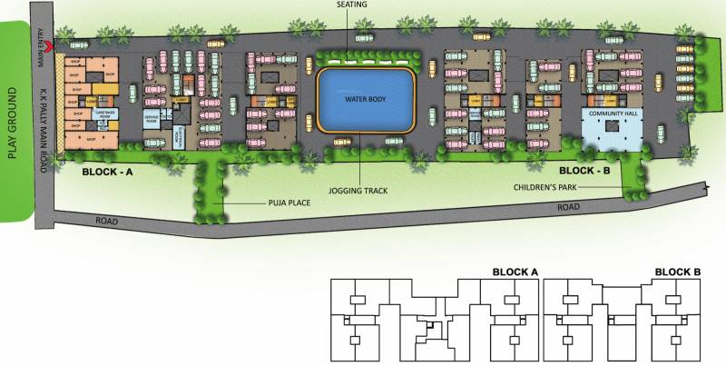  greenview-residency Images for Layout Plan of Reality Greenview Residency