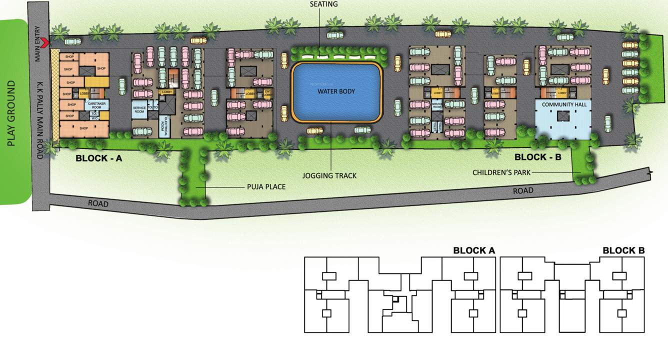 greenview residency Images for Layout Plan of Reality Greenview Residency