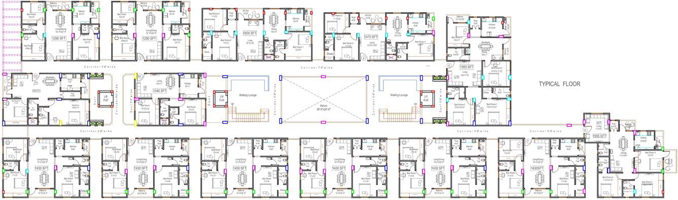 Images for Cluster Plan of Space Tristar Homes
