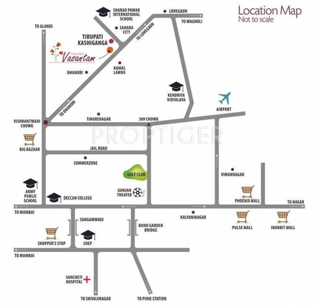 Images for Location Plan of Tirupati Vasantam