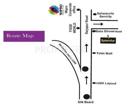  splendor Images for Location Plan of Viceroy Splendor