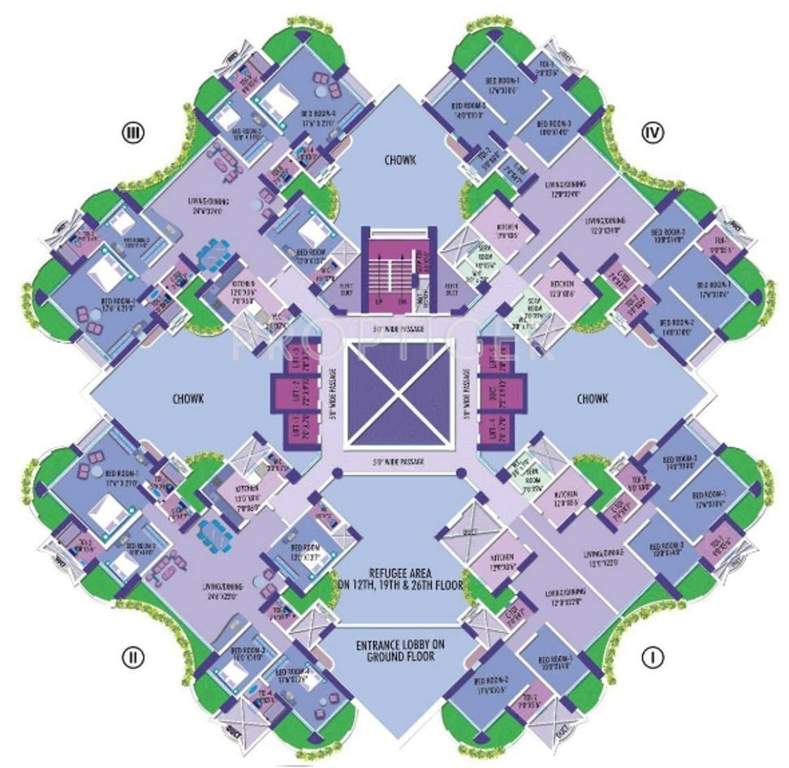 nextgen era Images for Cluster Plan of Marathon Realty Nextgen Era