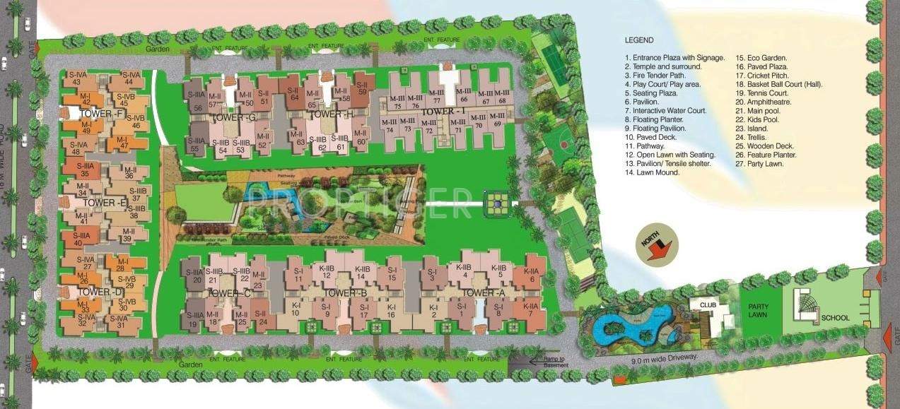  gaur cascades Images for Layout Plan of Gaursons Gaur Cascades