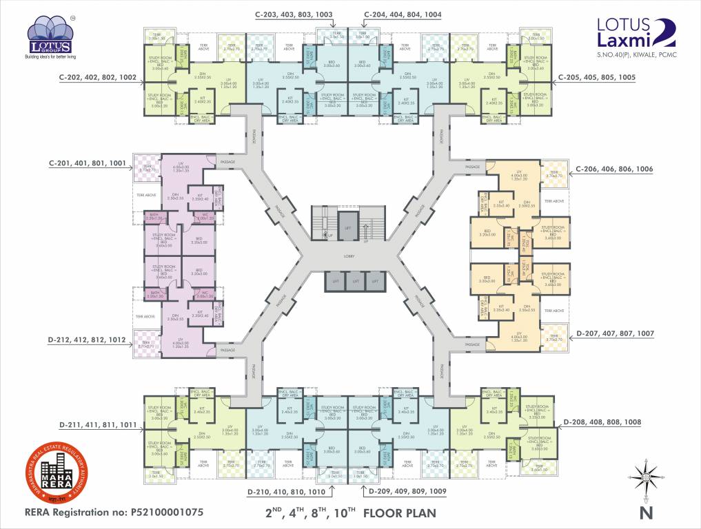 Images for Cluster Plan of Lotus Lotus Laxmi 2