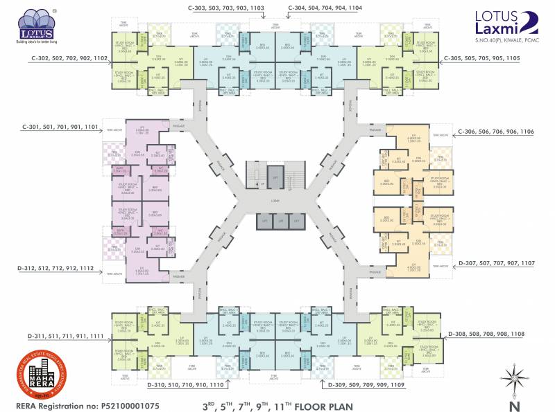 Images for Cluster Plan of Lotus Lotus Laxmi 2