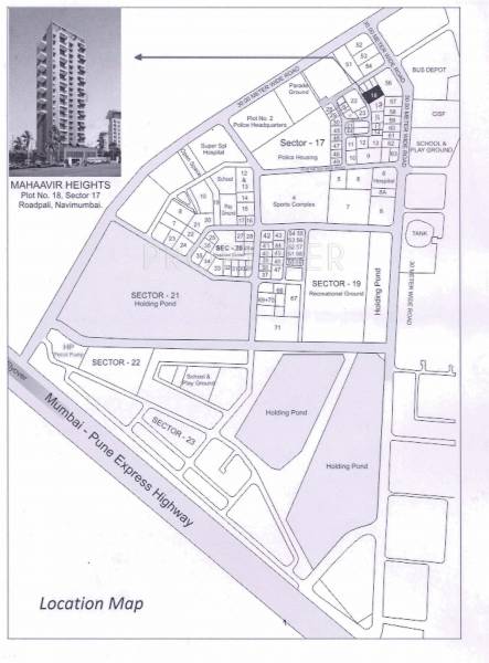 Images for Location Plan of Mahaavir Heights