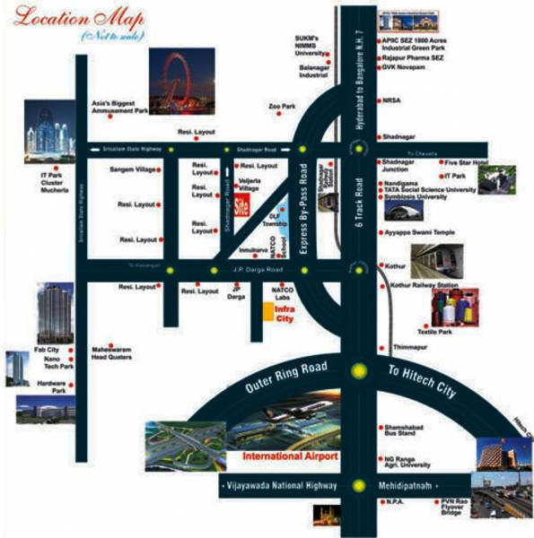 Images for Location Plan of SuvarnaAvani Smile Valley Images for Location Plan of SuvarnaAvani Smile Valley