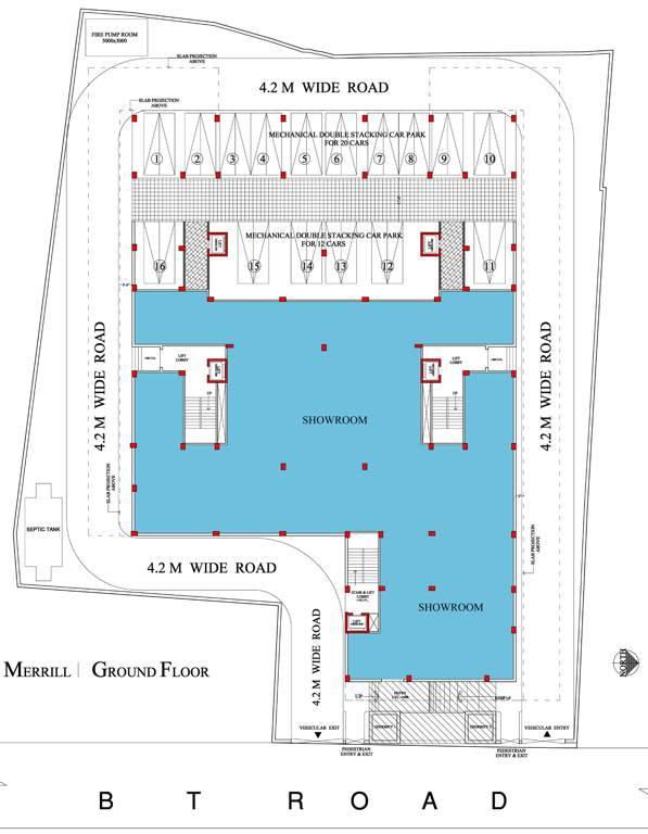  residency Images for Cluster Plan of Merrill Merrill Residency