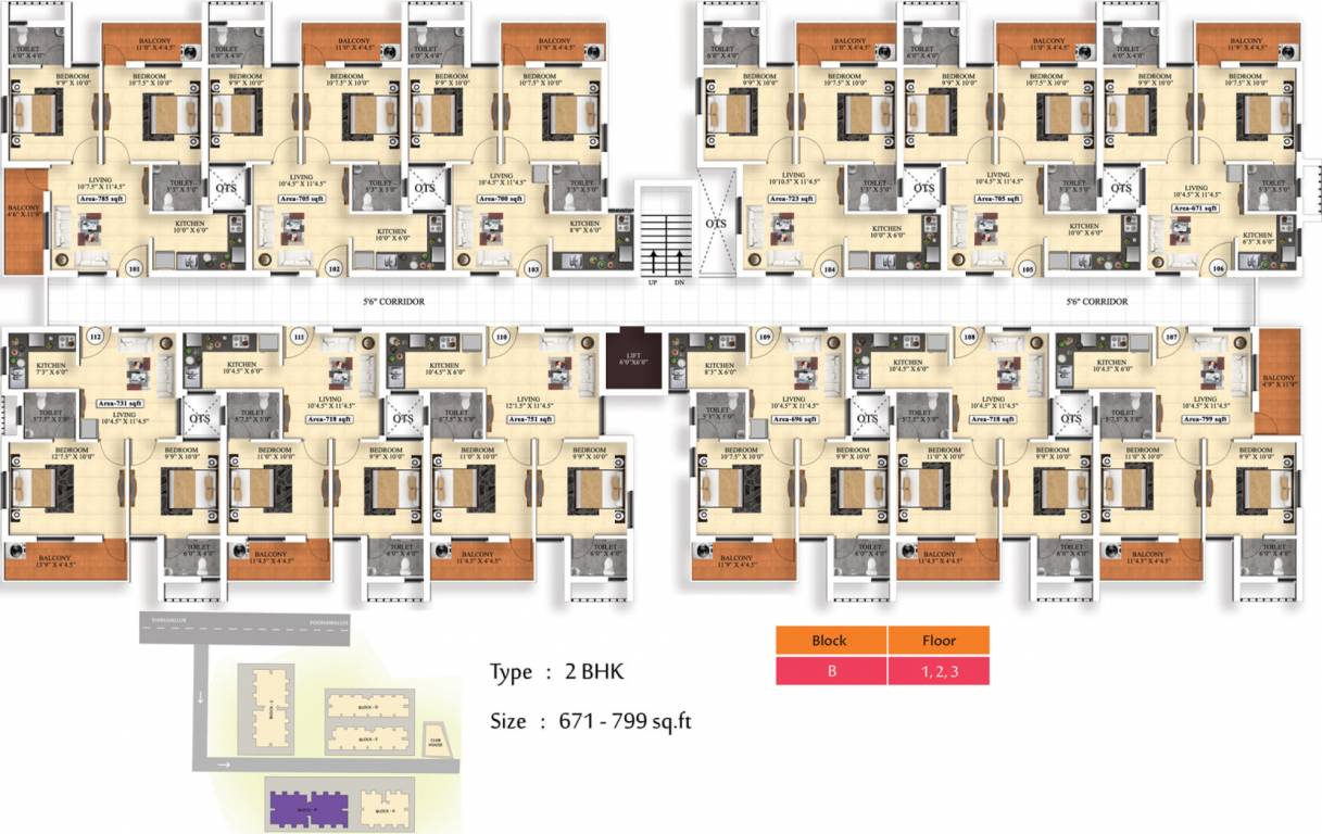 Images for Cluster Plan of Vijay Raja Ideal Homes