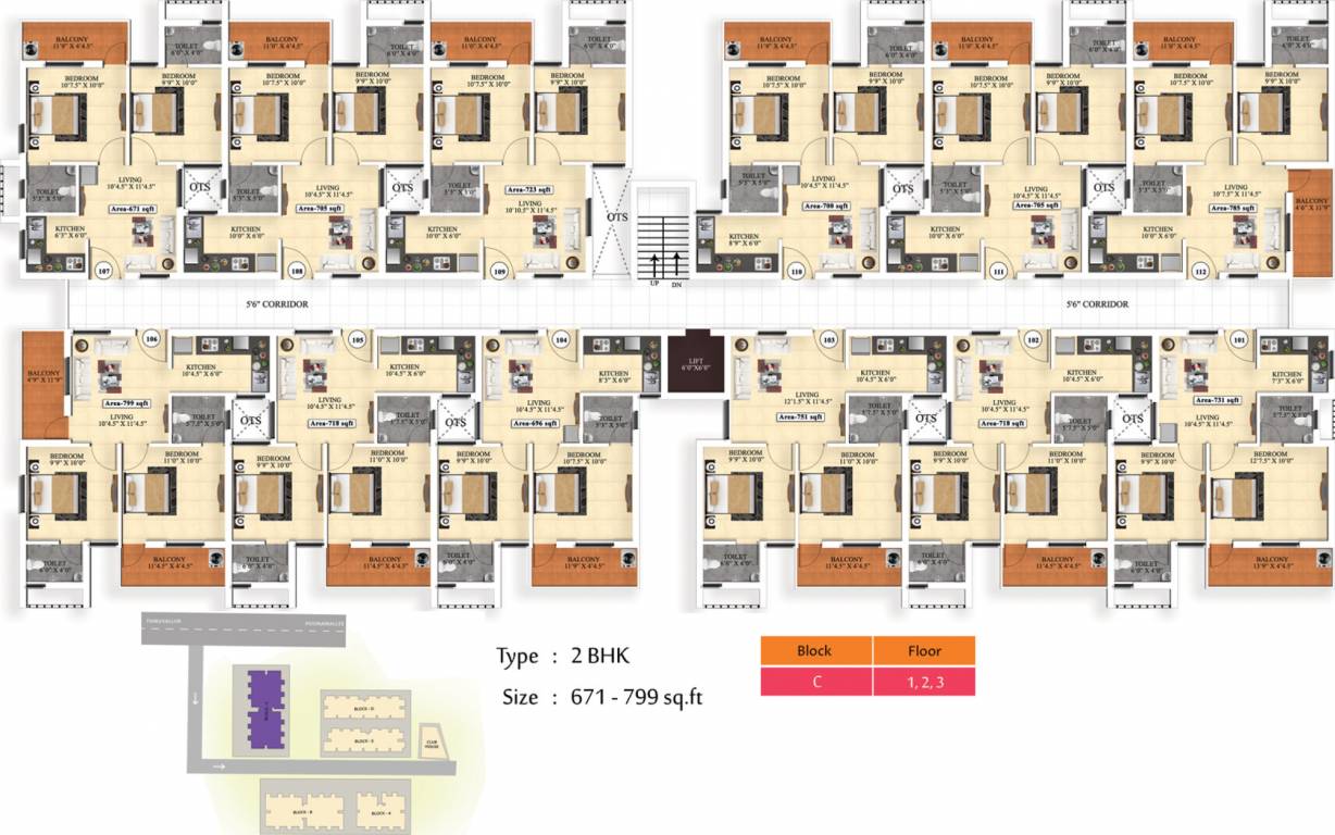 Images for Cluster Plan of Vijay Raja Ideal Homes