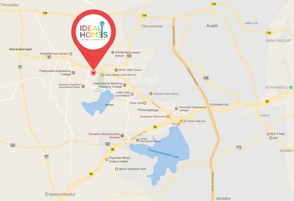 Images for Location Plan of Vijay Raja Ideal Homes