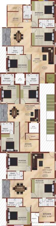  casa paradise Images for Cluster Plan of Selvi Casa Paradise