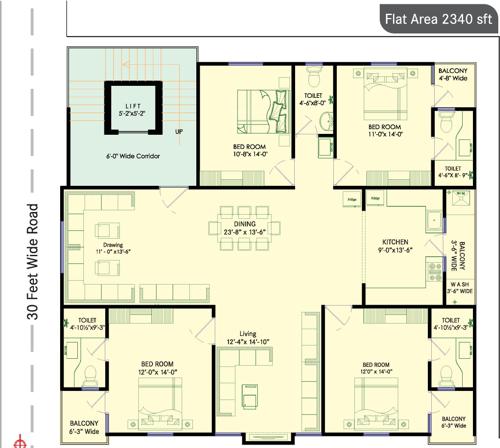 Images for Cluster Plan of Moghal Friends Residency Images for Cluster Plan of Moghal Friends Residency