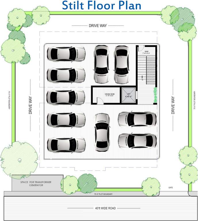  florenza Images for Cluster Plan of Karni Florenza