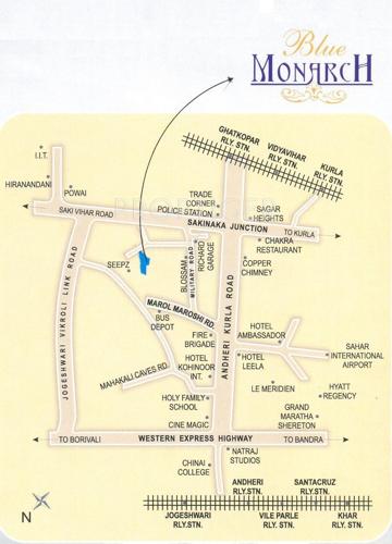  blue-monarch Images for Location Plan of Atul Blue Monarch
