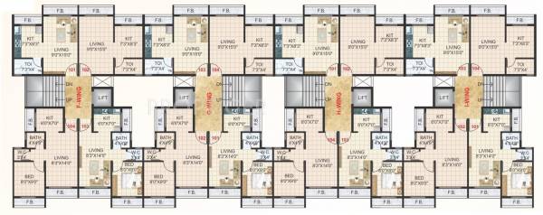 Images for Cluster Plan of Space India Builders and Developers Krishna Park