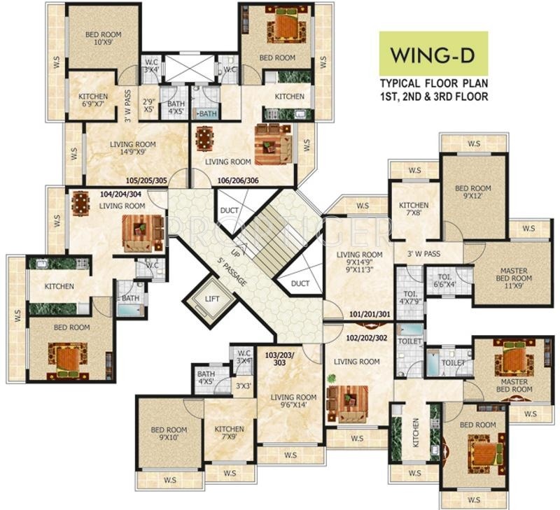 Images for Cluster Plan of Tulsi Kalash