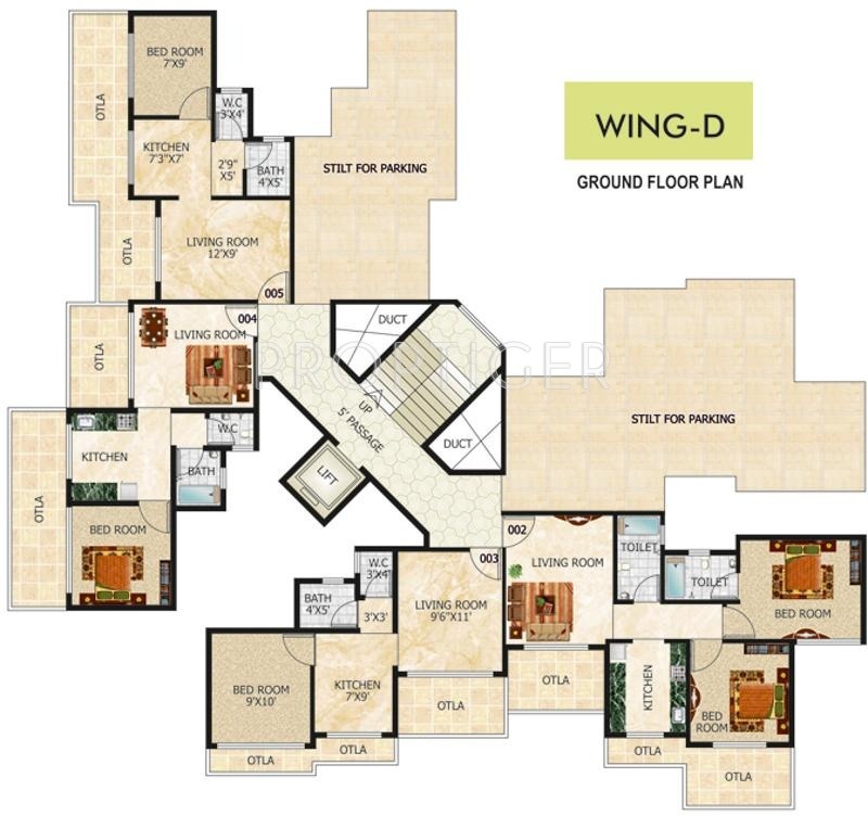 Images for Cluster Plan of Tulsi Kalash