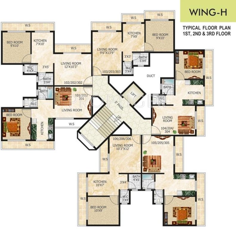 Images for Cluster Plan of Tulsi Kalash