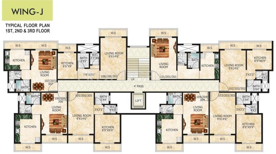 Images for Cluster Plan of Tulsi Kalash