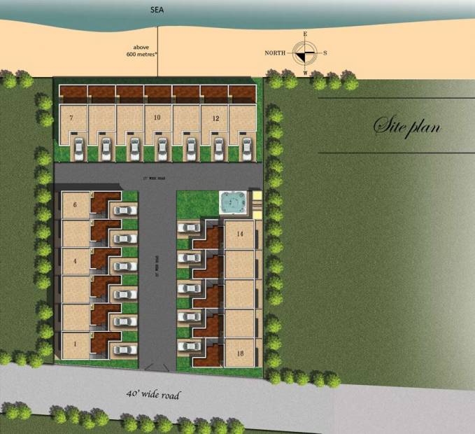 Images for Site Plan of Bora Beach Paradise