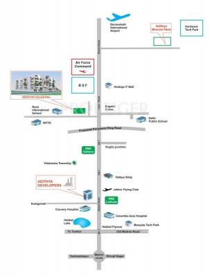  celestial Images for Location Plan of Adithya Celestial