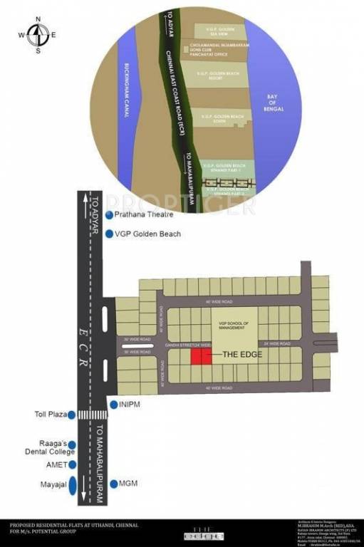 Images for Location Plan of Potential Constructions The Edge