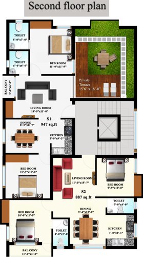 Images for Cluster Plan of Haarini Akshaya