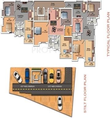 Images for Cluster Plan of AKM Rigid Developer Marvel Homes