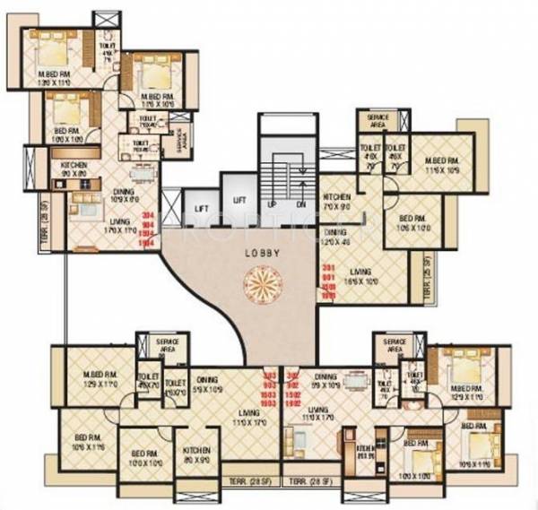 Images for Cluster Plan of B and M Buildcon Millennium Avanish Images for Cluster Plan of B and M Buildcon Millennium Avanish