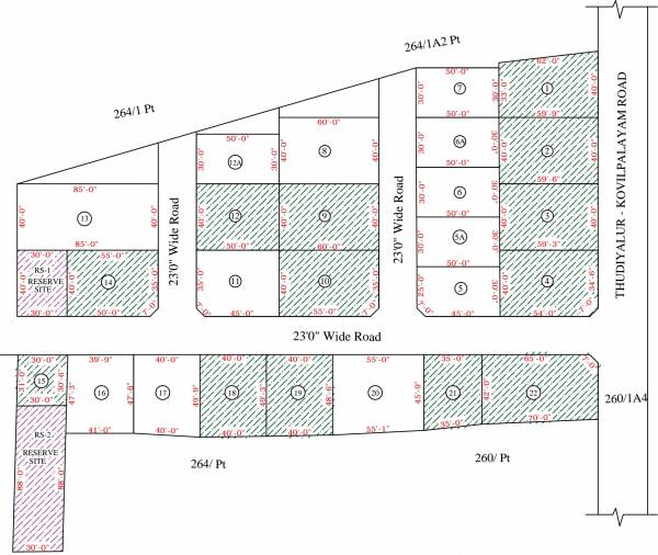 Images for Layout Plan of KK Yukta Avenue