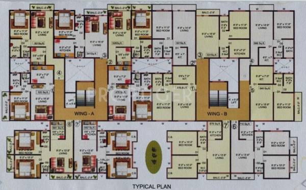 Images for Cluster Plan of Shiv Saileela Residency