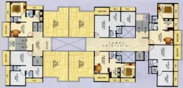 Images for Cluster Plan of Jai Shivam Builders Avenue