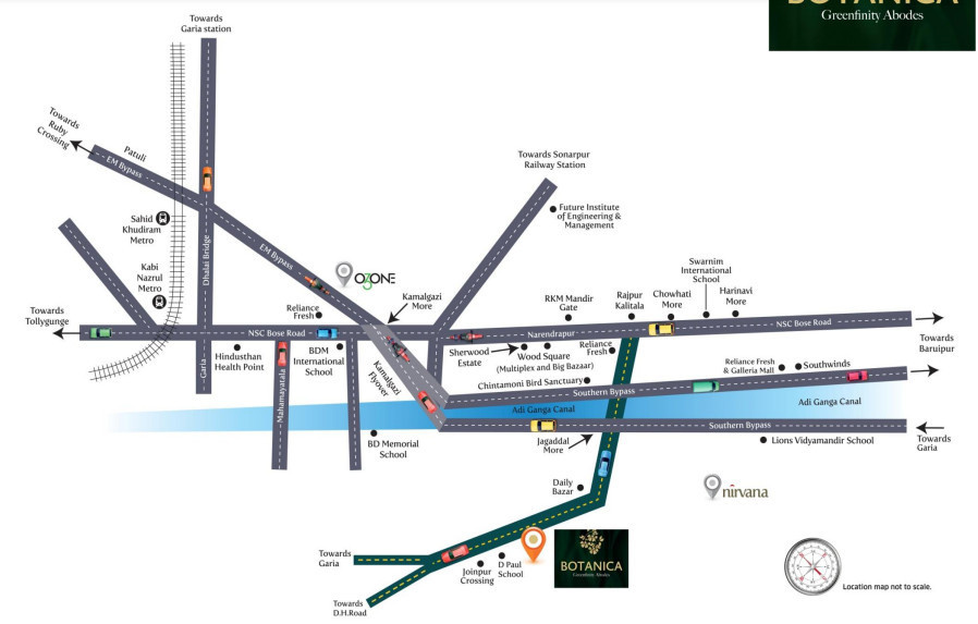  botanica Location Plan