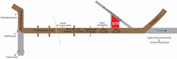 Images for Location Plan of Rami Mahadev Towers