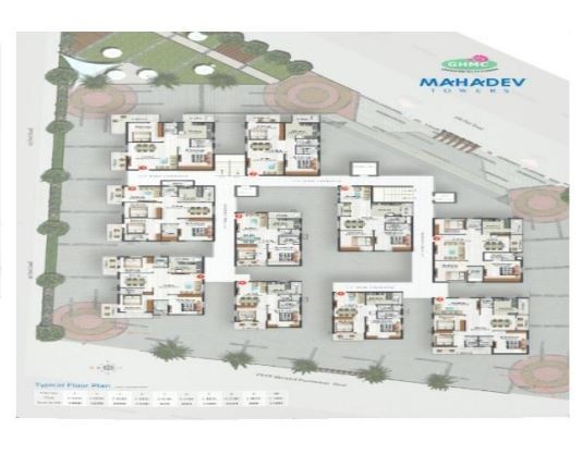  mahadev towers Master Plan