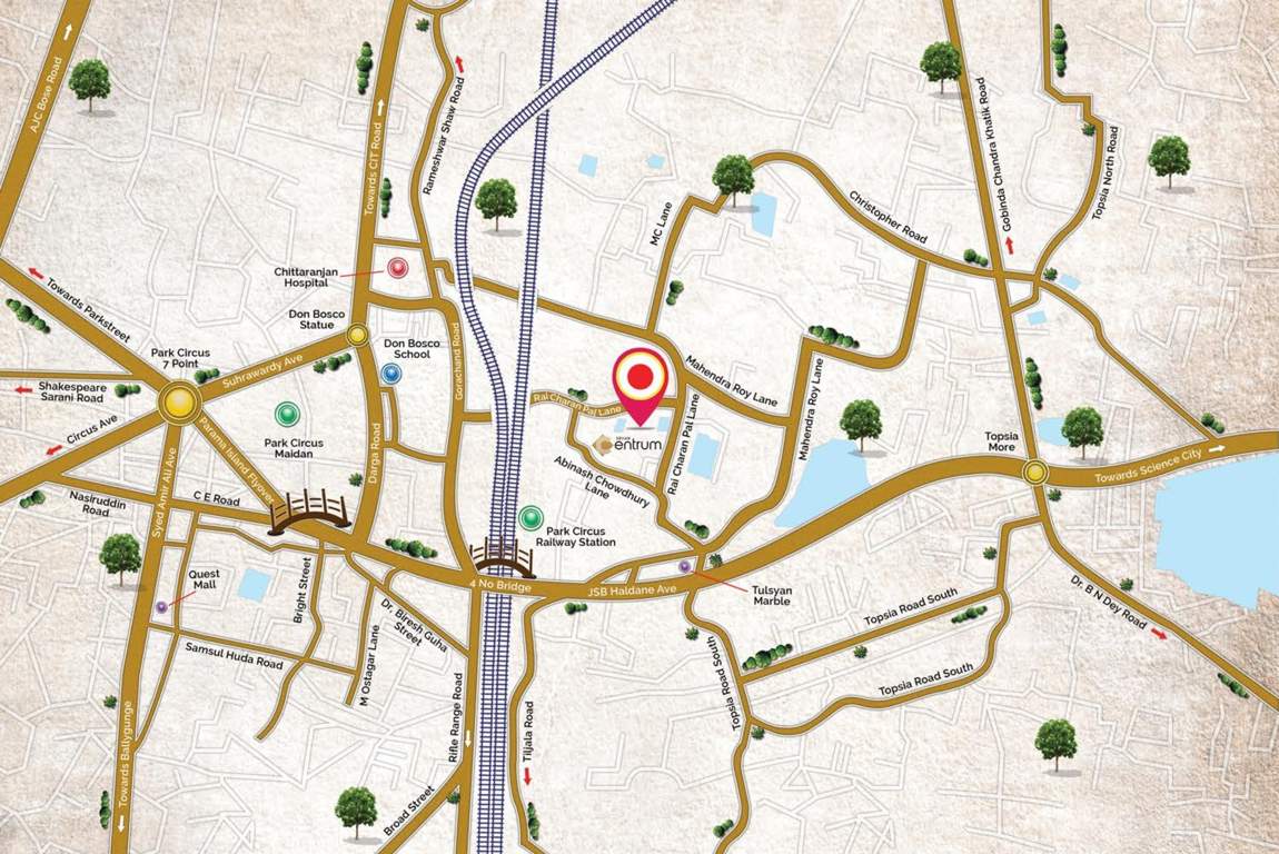  centrum Location Plan