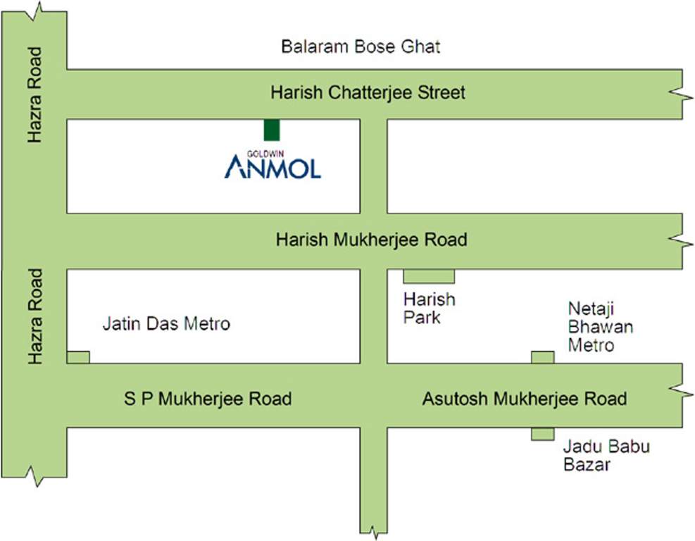  anmol Images for Location Plan of Goldwin Anmol