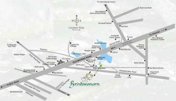 Images for Location Plan of Eswar Brindavanam