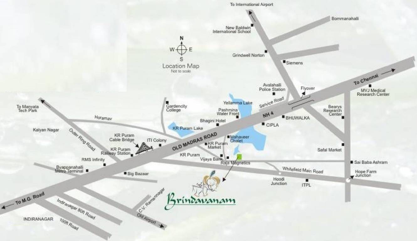 Images for Location Plan of Eswar Brindavanam