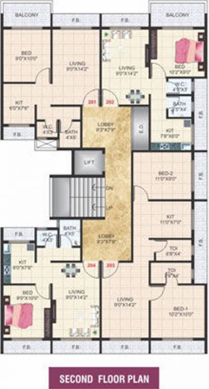 Images for Cluster Plan of Vedant Developers Vedant Residency