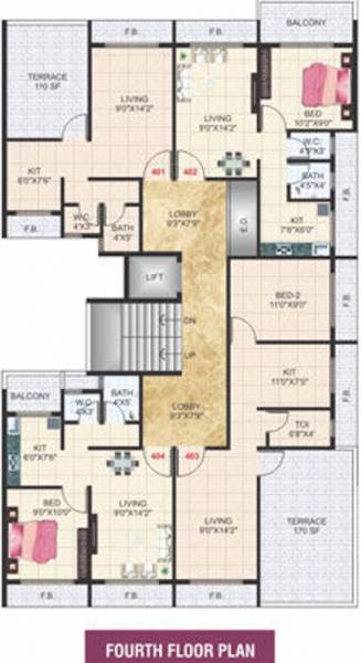 Images for Cluster Plan of Vedant Developers Vedant Residency