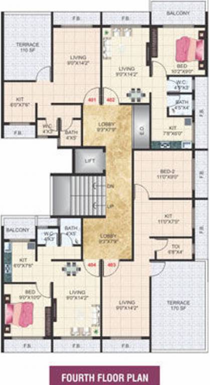 Images for Cluster Plan of Vedant Developers Vedant Residency